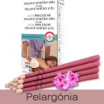 Telové sviečky Pelargónia